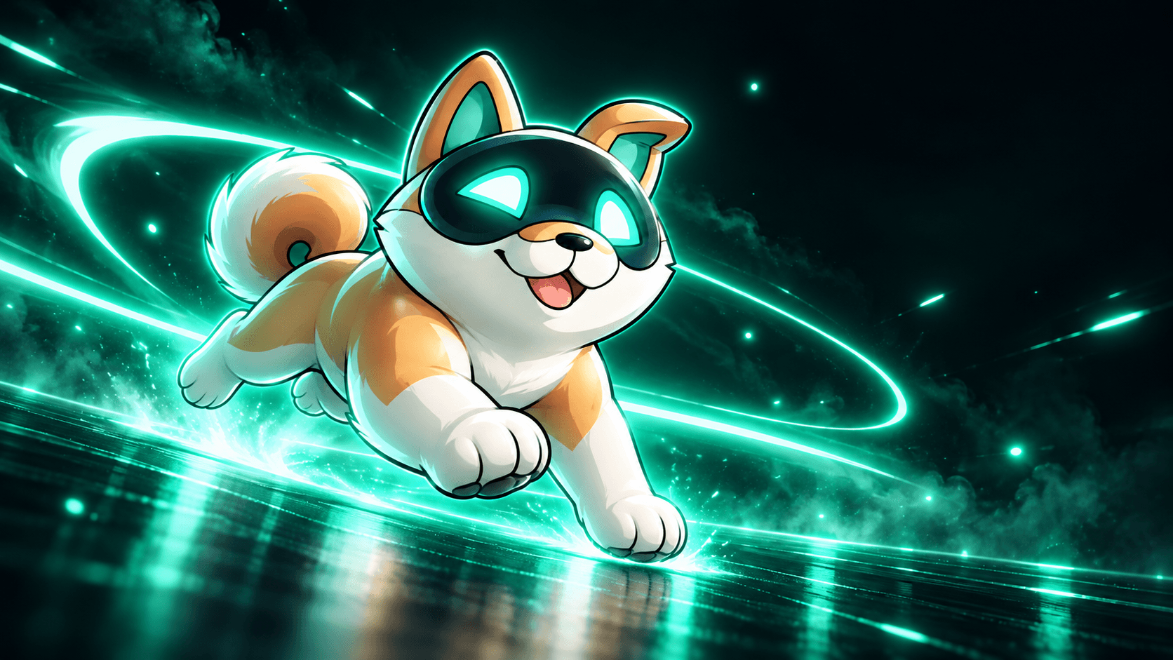 Hyper Inu running